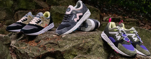 Three Pairs of Karhu Trainers