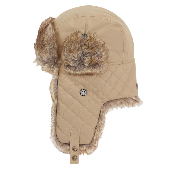 Barbour Cleadon Trapper Hat Military Brown Menswear Yards Store