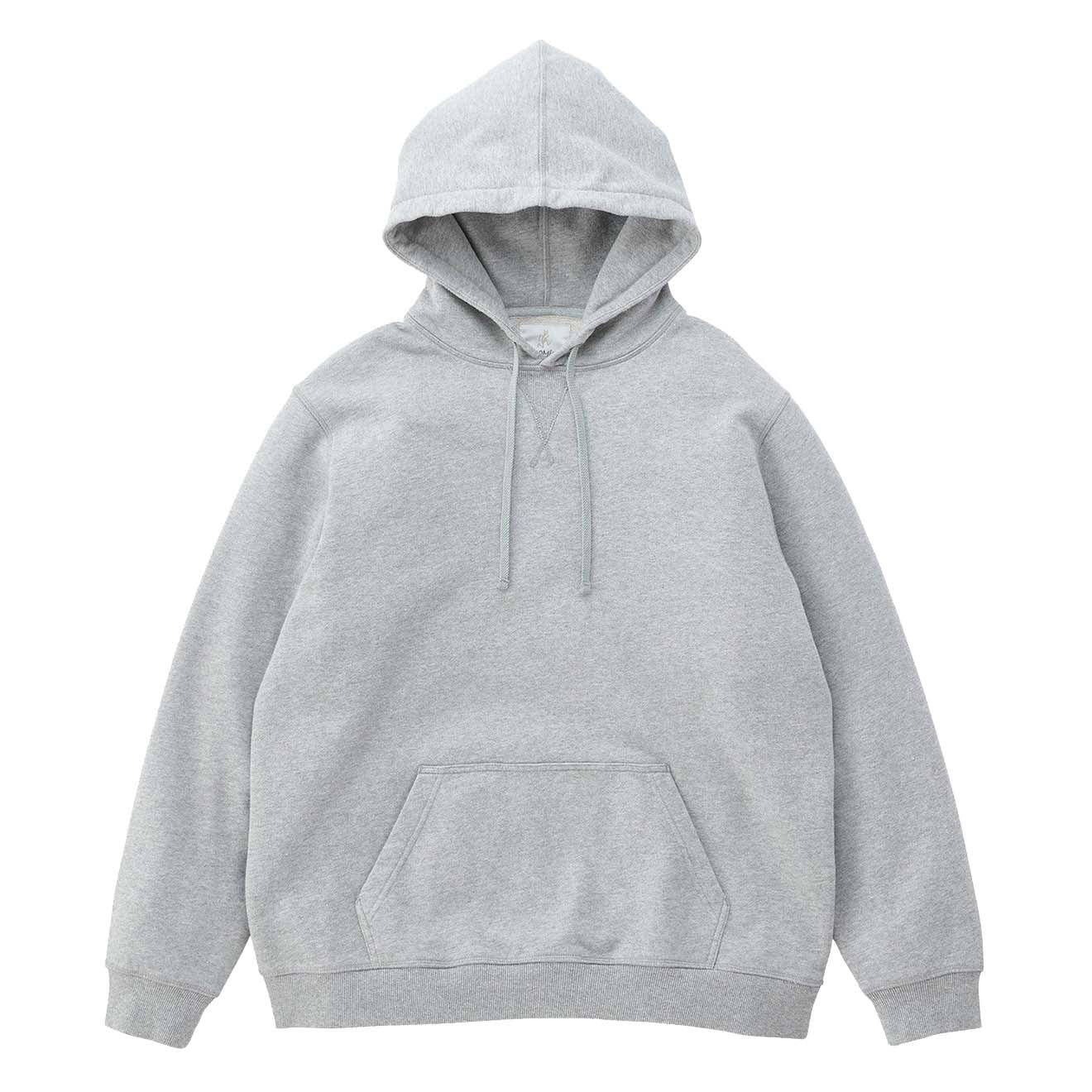 Gramicci Classic Hooded Sweatshirt Heather Grey - Yards Store Menswear