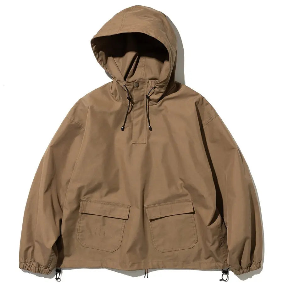 Uniform Bridge Smock Anorak Jacket Brown | Yards Store Menswear