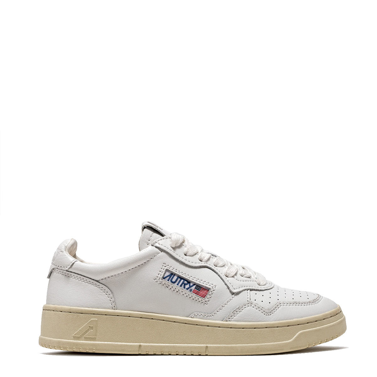 Autry Medalist Low Trainers White / White – Yards Store Menswear