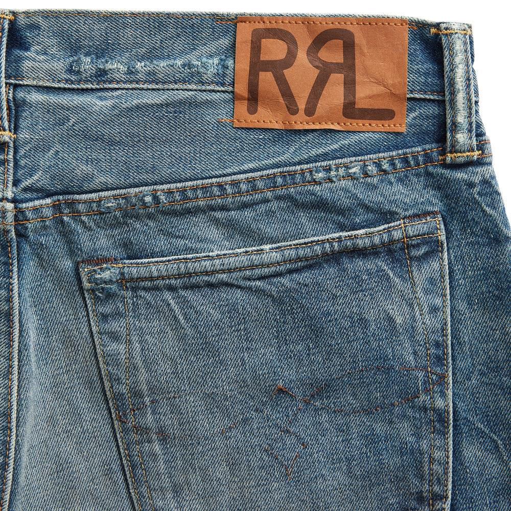 RRL by Ralph Lauren Slim Narrow Fit Denim Keenan Wash | Yards Store