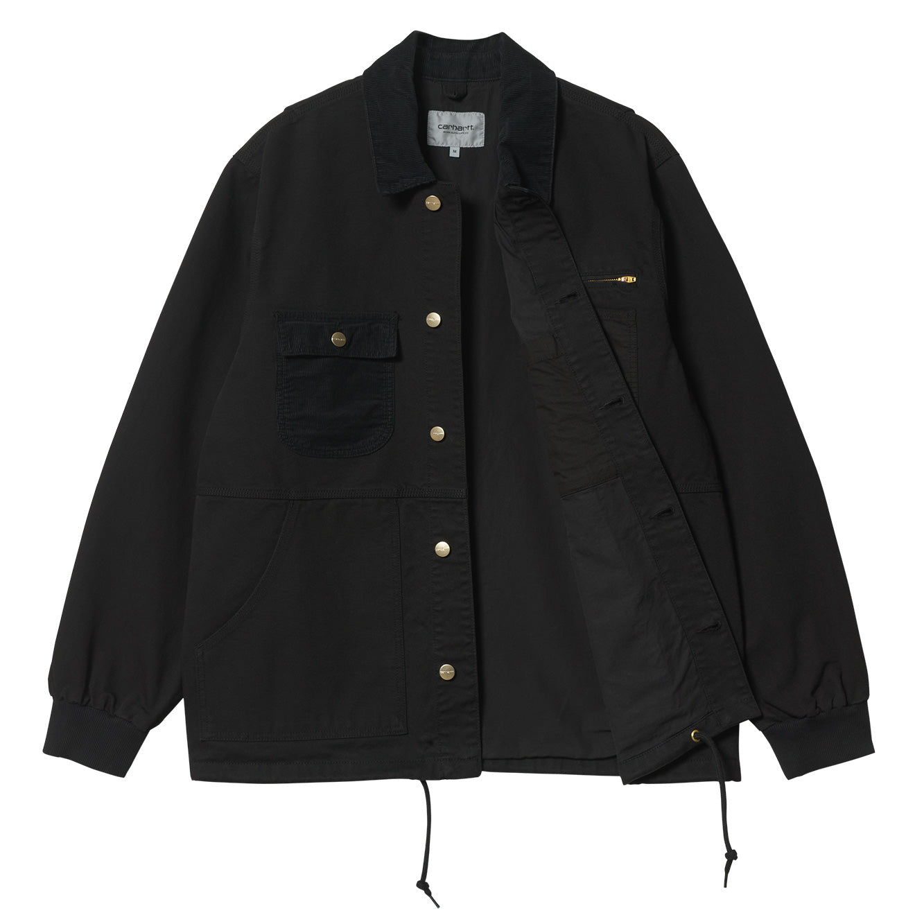 Carhartt WIP Medley Jacket Black Garment Dyed | Yards Store Menswear