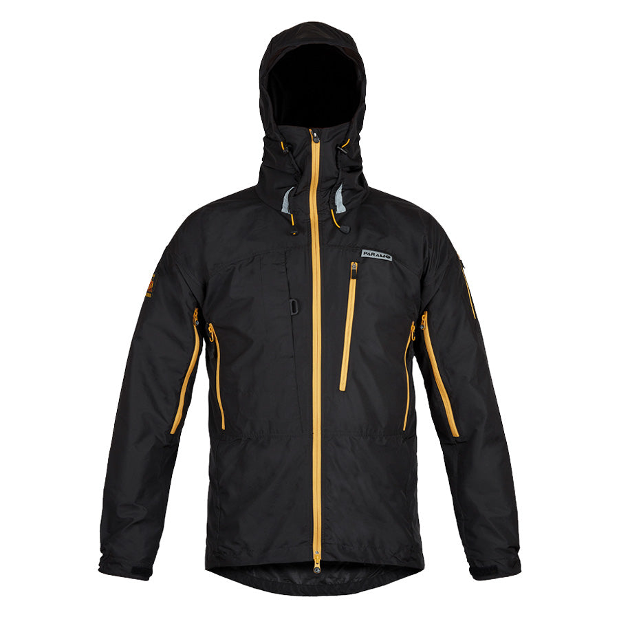 Paramo Enduro Jacket Black / Gold Zips – Yards Store Menswear