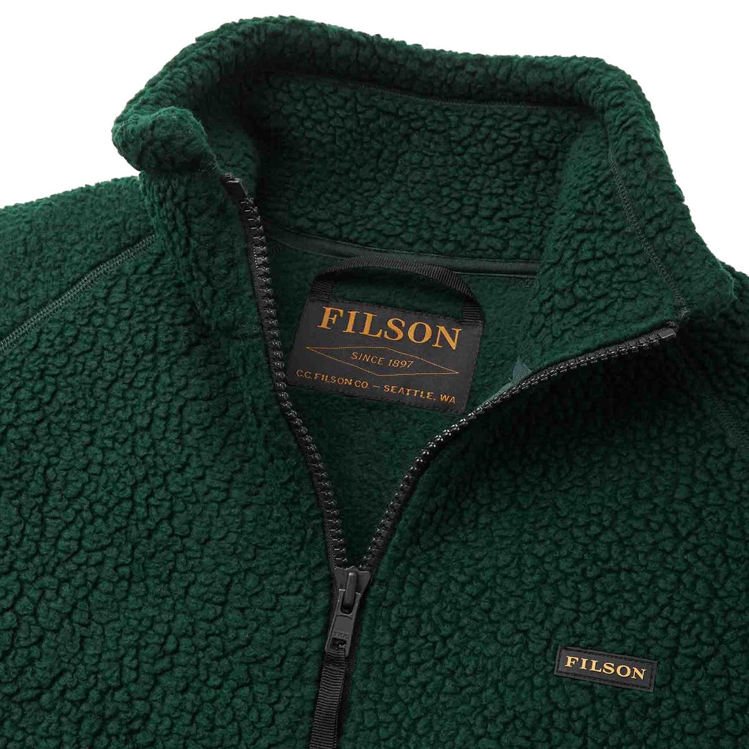 Filson Sherpa Fleece Jacket Fir Menswear Yards Store