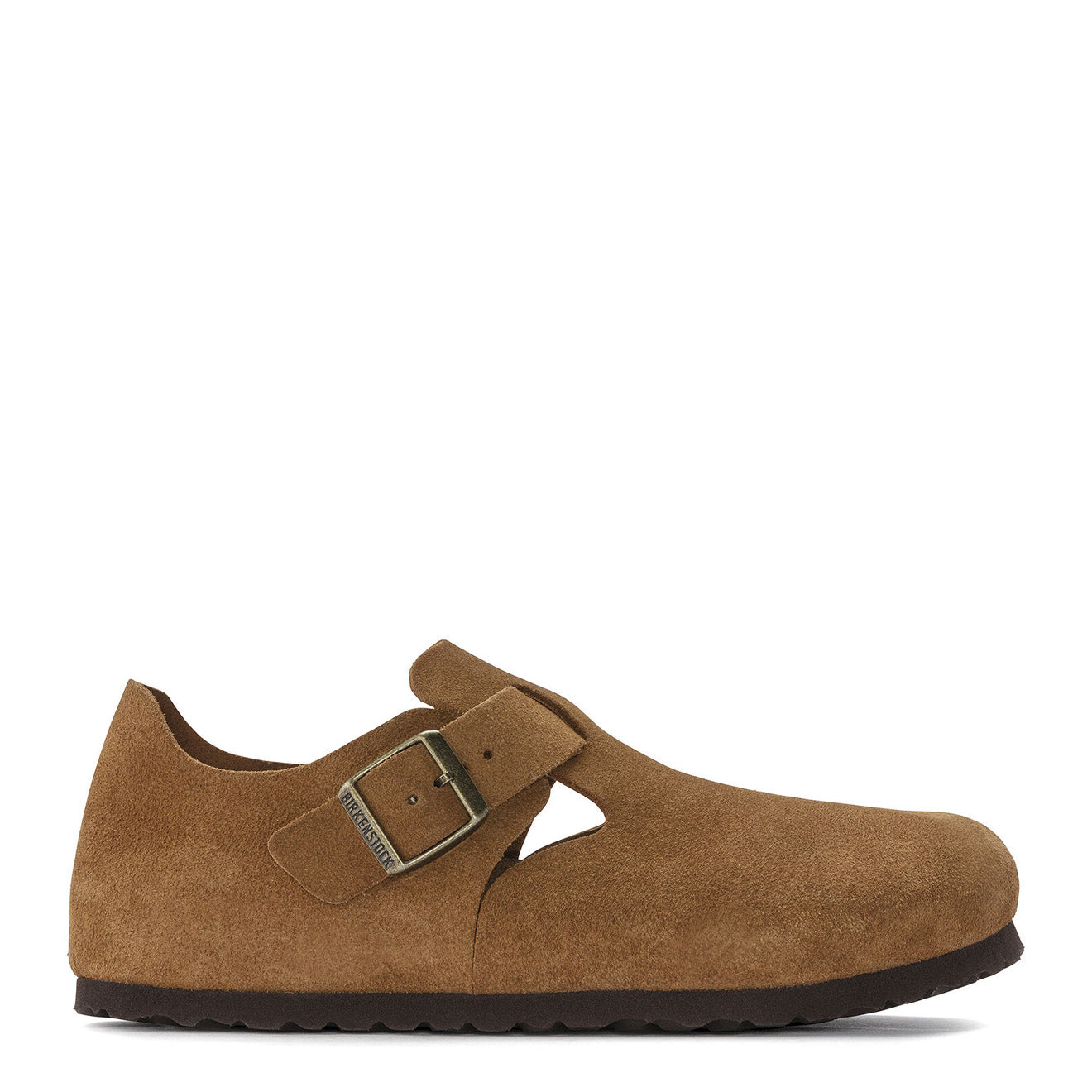 Birkenstock London Suede Reg Sandal Mink | Yards Store Menswear