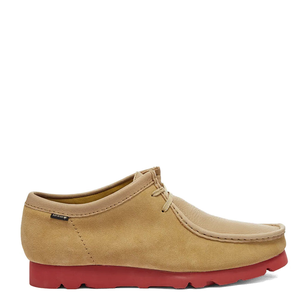 Clarks Originals Wallabee Gore-Tex Shoes Maple Suede | Yards Store