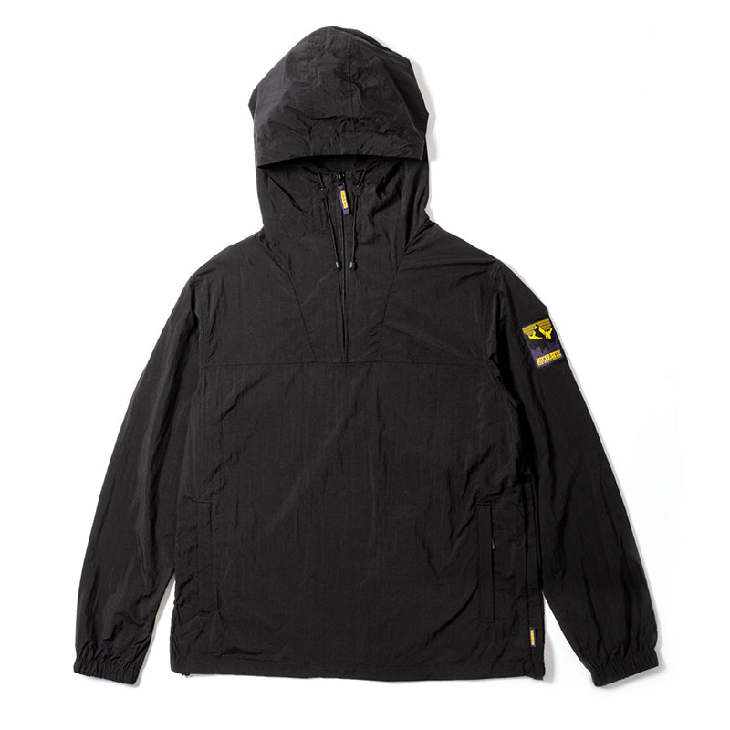 Hikerdelic Conway Smock Jacket - Black | Yards Store Menswear