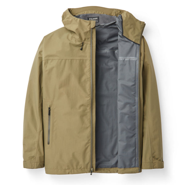 Filson Swiftwater Rain Jacket Field Olive | Yards Store Menswear
