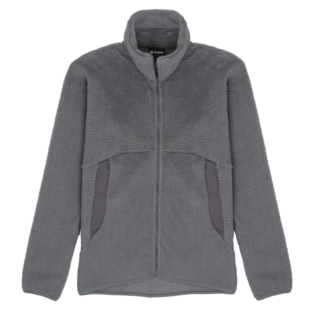 Goldwin High Loft Fleece Jacket Heather Grey - Menswear | Yards Store