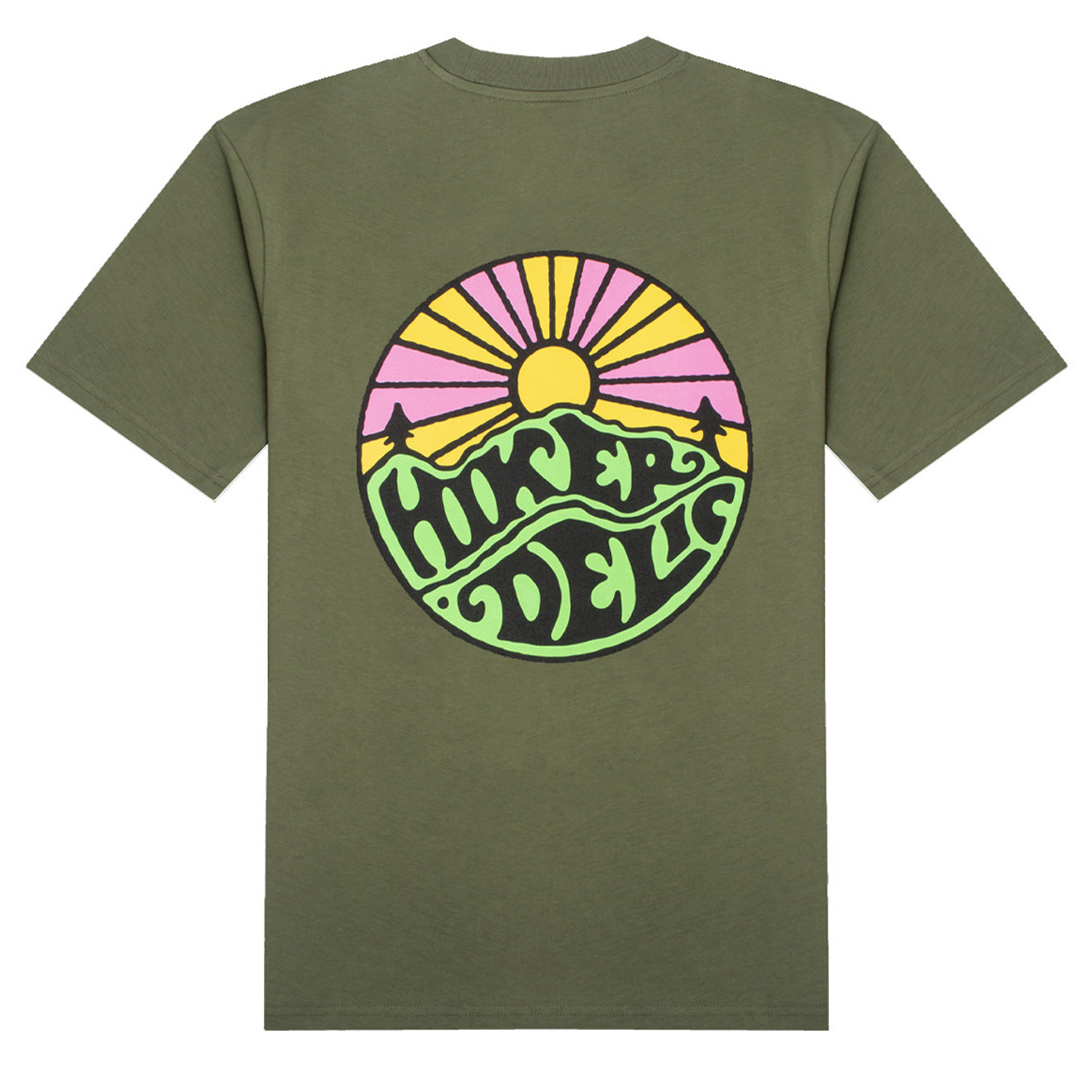 Hikerdelic Original Logo SS T-Shirt Khaki - Yards Store Menswear