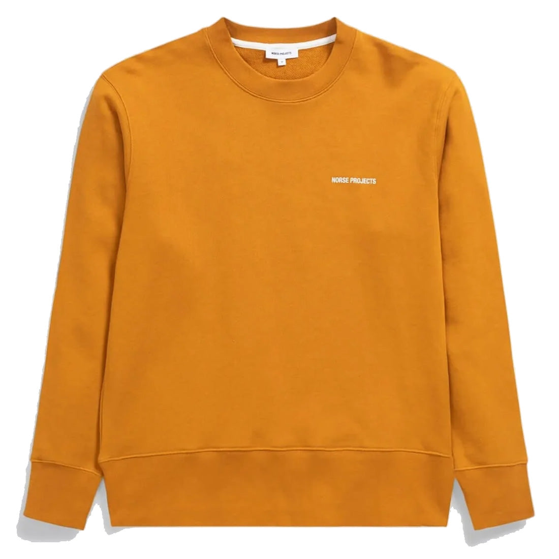 Norse Projects Arne Logo Sweat Turmeric Yellow | Yards Store Menswear